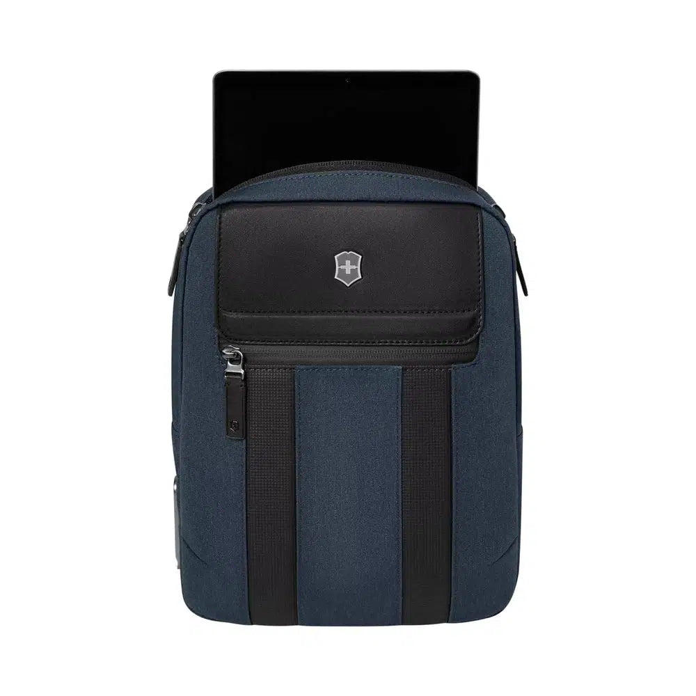 Victorinox Architecture URBAN 2 Crossbody Bag Blue/Black-crossover bag-BagBrokers