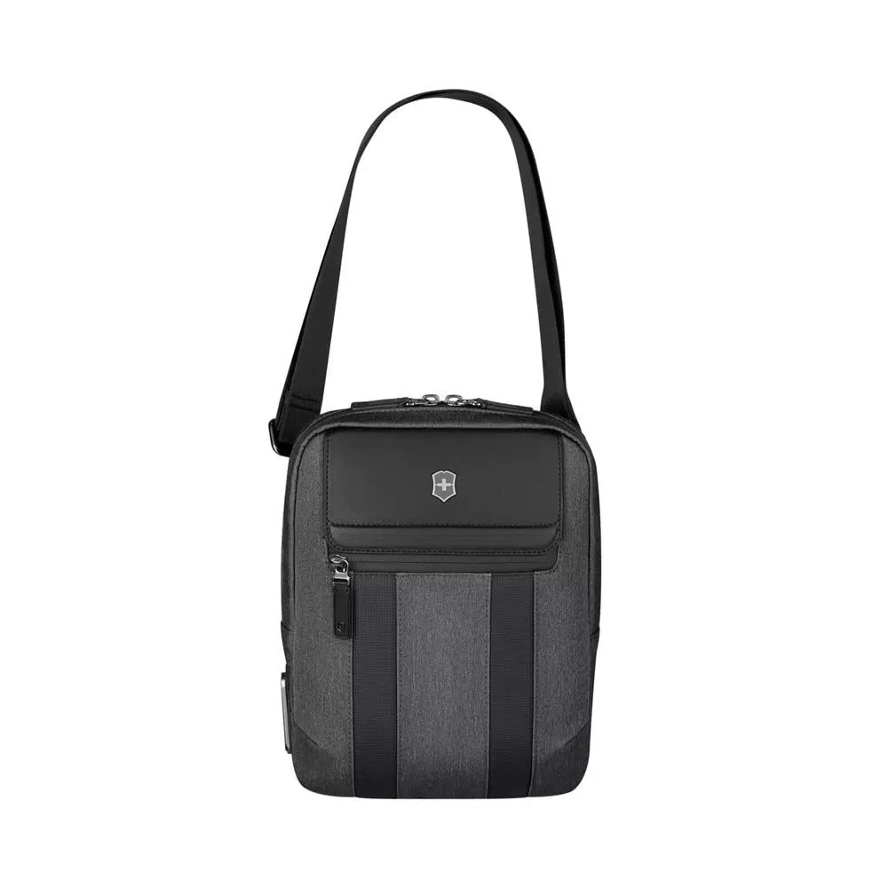 Victorinox Architecture URBAN 2 Crossbody Bag Grey/Black-PC-sekk-BagBrokers
