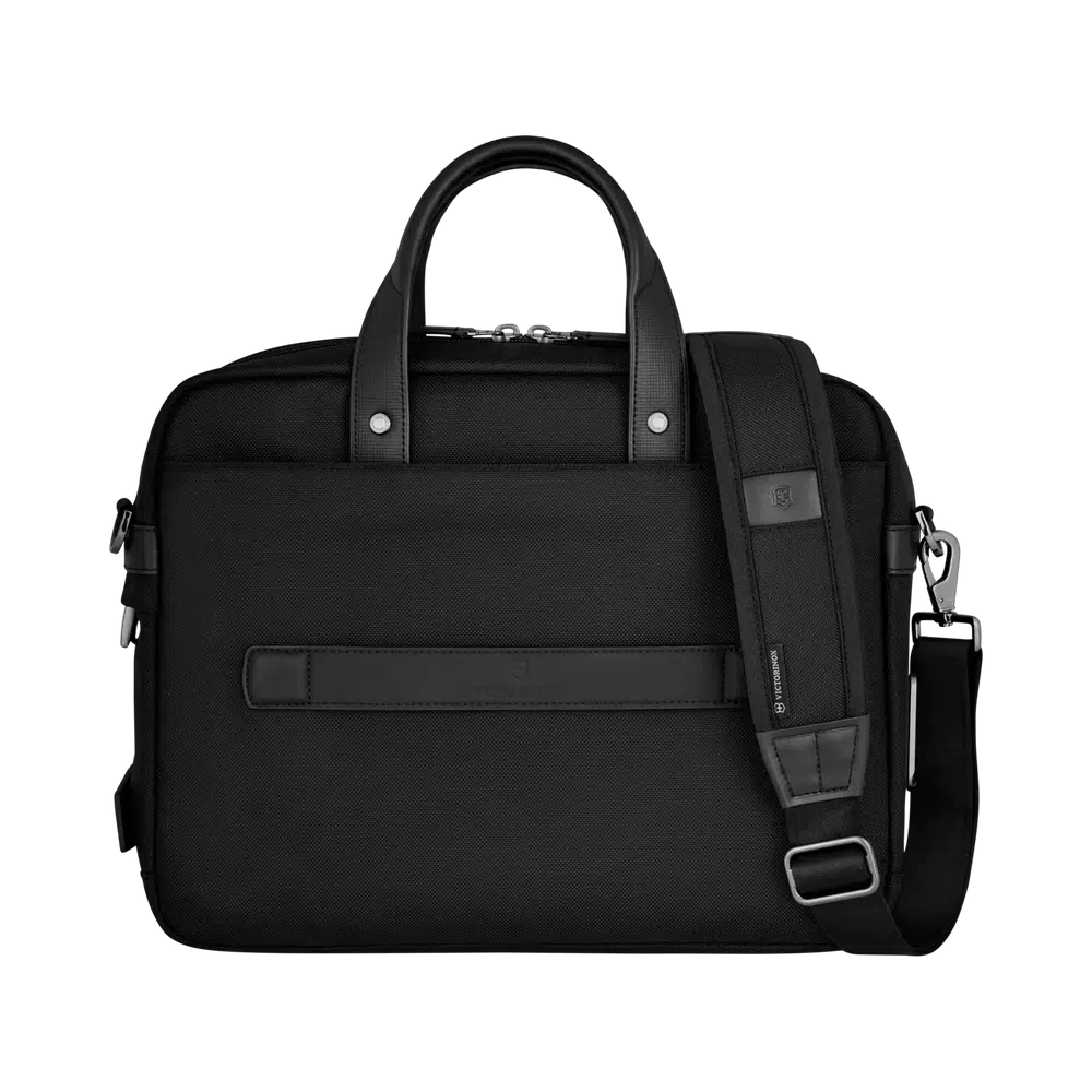 Victorinox Architecture URBAN 2 Laptop Briefcase 14" Black-PC-veske-BagBrokers
