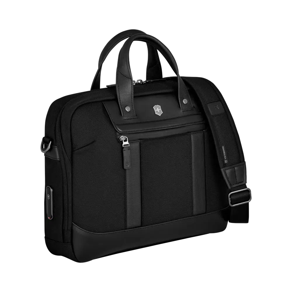 Victorinox Architecture URBAN 2 Laptop Briefcase 14" Black-PC-veske-BagBrokers