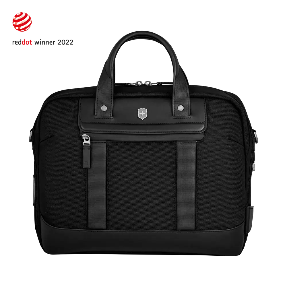 Victorinox Architecture URBAN 2 Laptop Briefcase 14" Black-PC-veske-BagBrokers