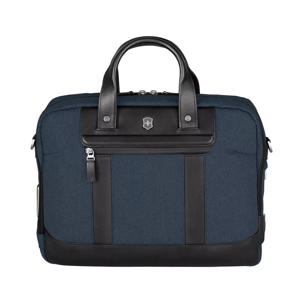 Victorinox Architecture URBAN 2 Laptop Briefcase 14" Blue/Black-PC-veske-BagBrokers