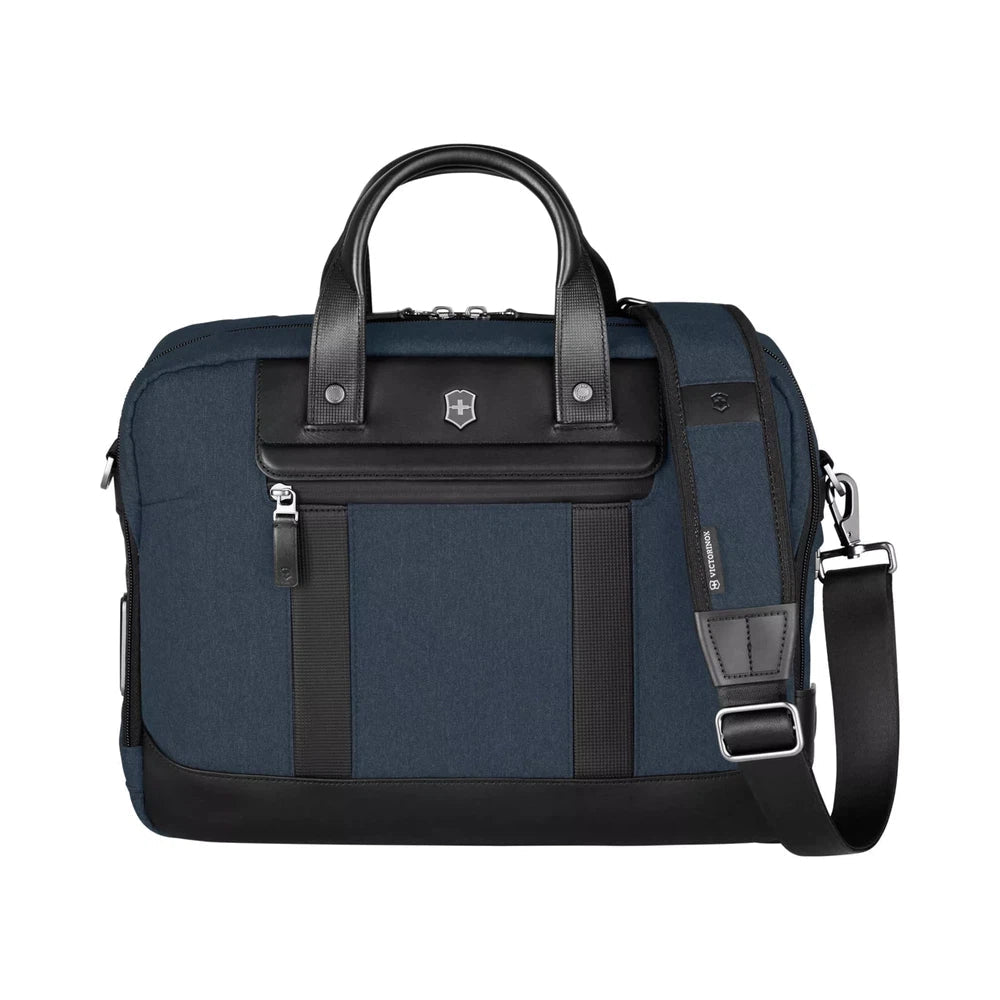 Victorinox Architecture URBAN 2 Laptop Briefcase 14" Blue/Black-PC-veske-BagBrokers