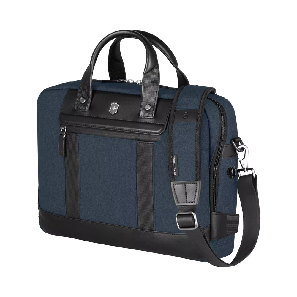 Victorinox Architecture URBAN 2 Laptop Briefcase 14" Blue/Black-PC-veske-BagBrokers
