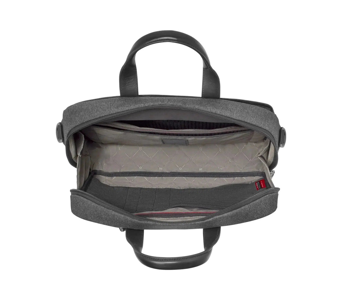 Victorinox Architecture URBAN 2 Laptop Briefcase 14" Grey/Black-pc sekk-BagBrokers