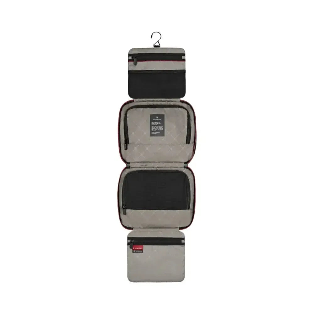 Victorinox Travel Essentials Hanging Toiletry Bag Black-Toalettmappe-BagBrokers