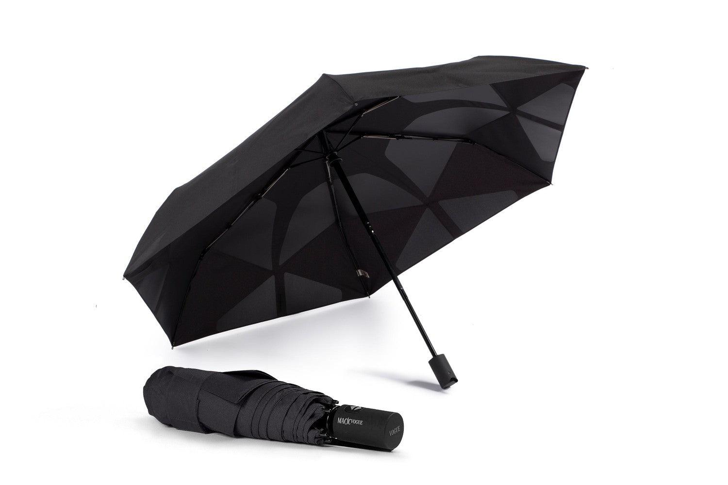Vogue 759 V Windproof Easy fold Black-Paraplyer-BagBrokers