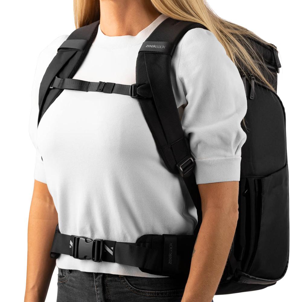 Zeeksack hoftebelte festet til ryggsekk - bruk