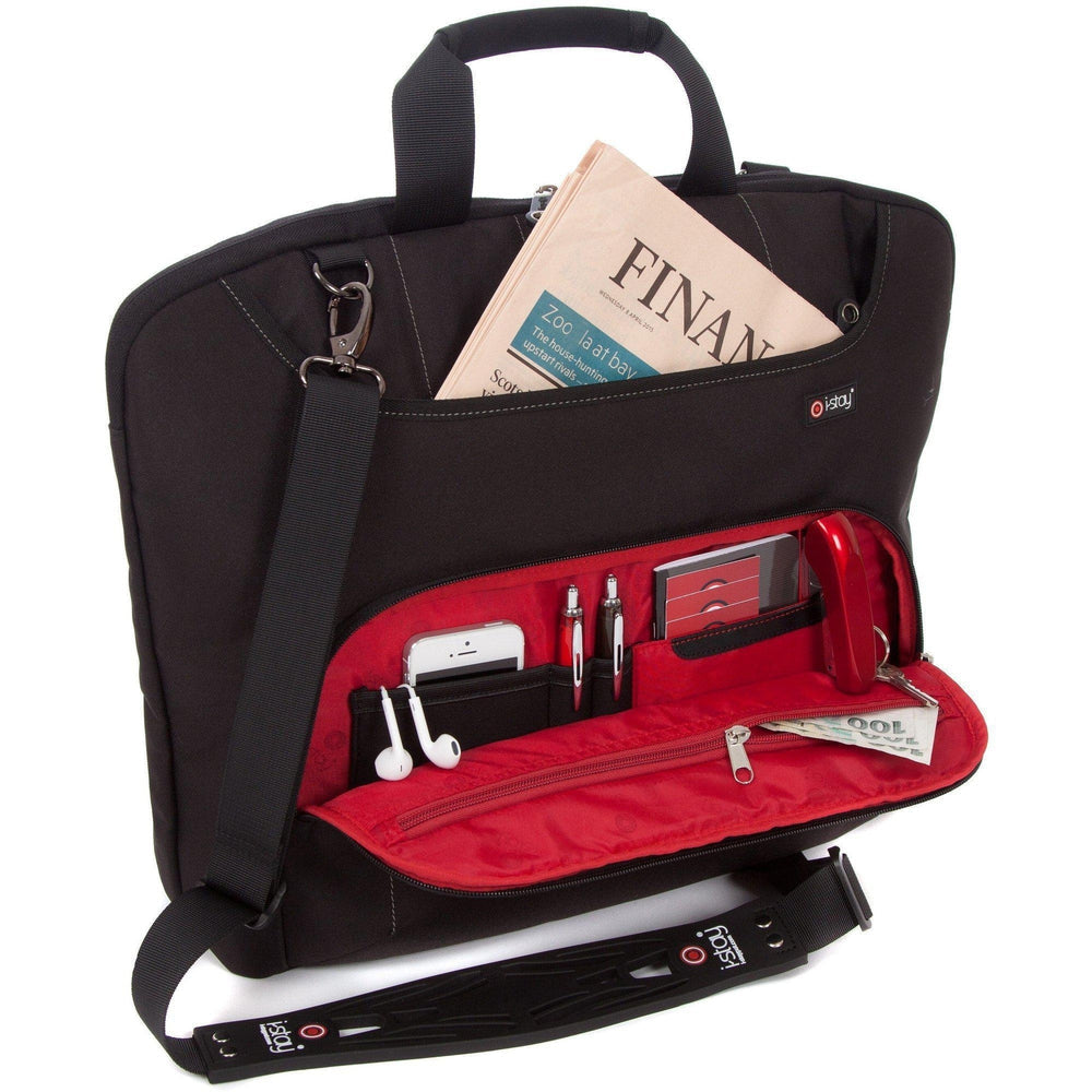 Business-i-Stay Fineline Dame Pc/ Laptop/ Tablet veske 15,6" Sort-BagBrokers