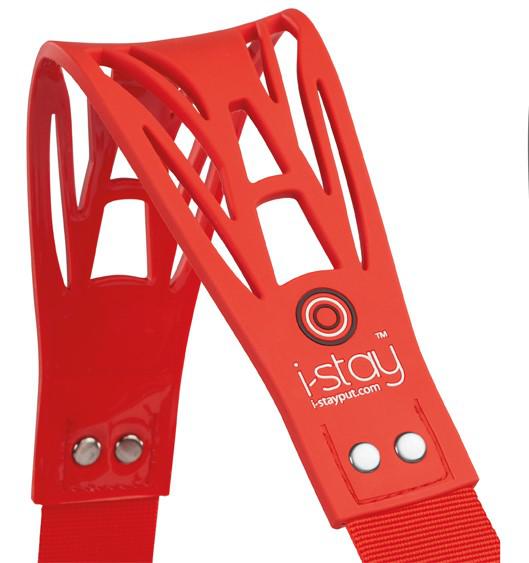 i-stay Non-Slip ekstra skulderrem Rød-Skulderrem-BagBrokers