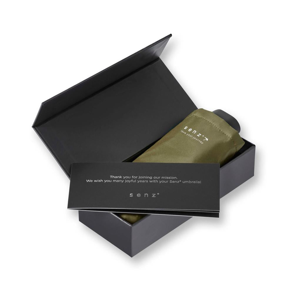 senz paraply micro Martini Olive-Paraplyer-BagBrokers