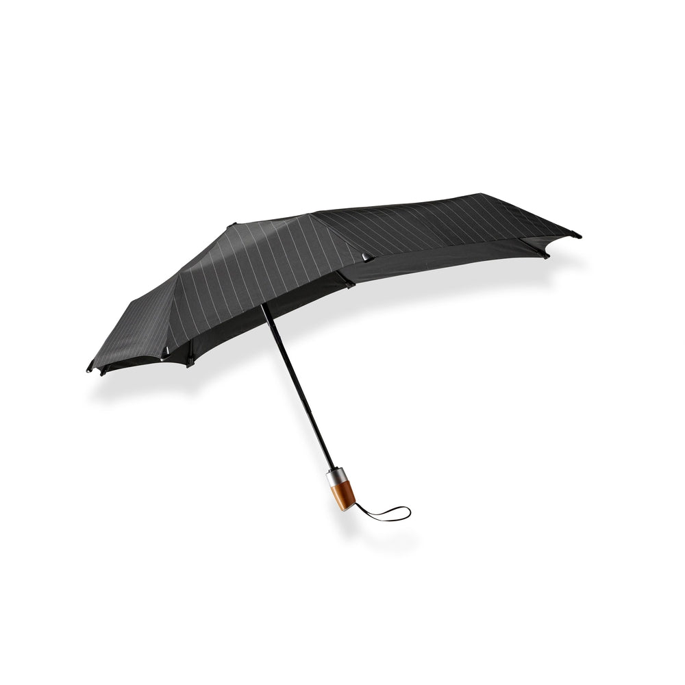 senz paraply mini automatic Deluxe pure black Business-Paraplyer-BagBrokers