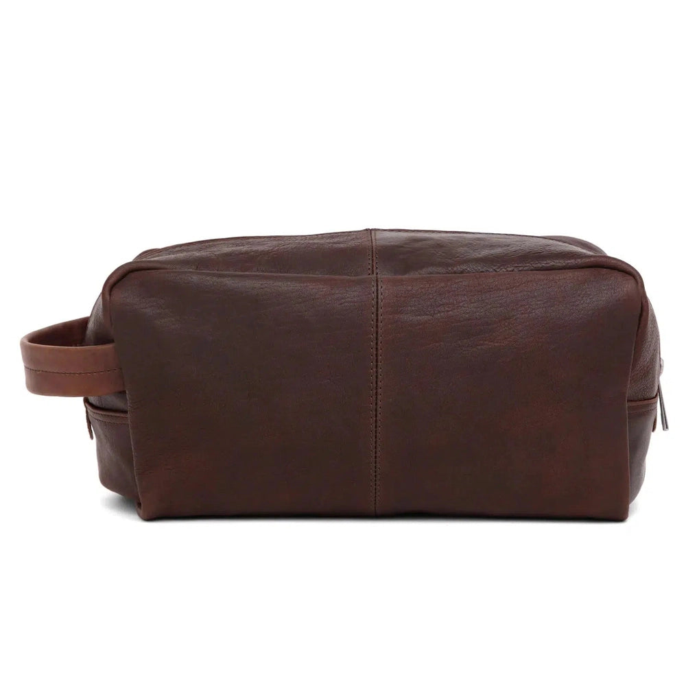 Adax Catania toalettmappe Brian Mørkebrun-Bagger-BagBrokers