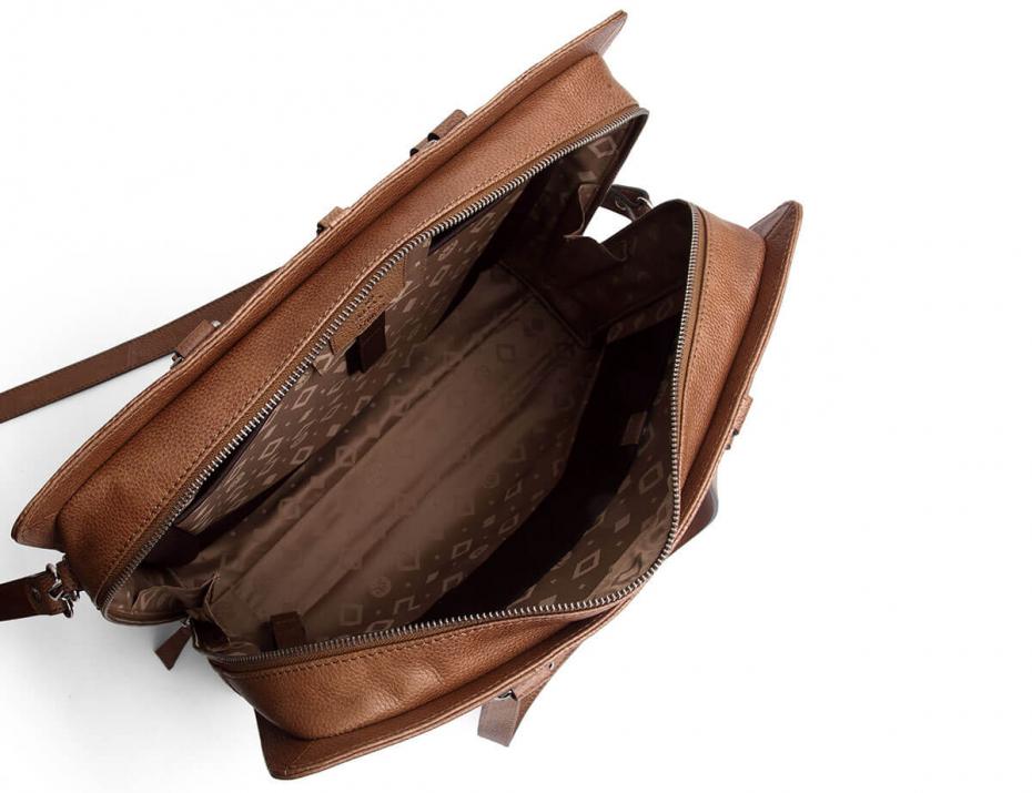 Adax Napoli Brooke Laptop Veske 14" Cognac-Veske-BagBrokers