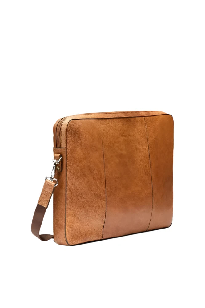 Adax Napoli Maya Portfolio 17" Cognac-Veske-BagBrokers