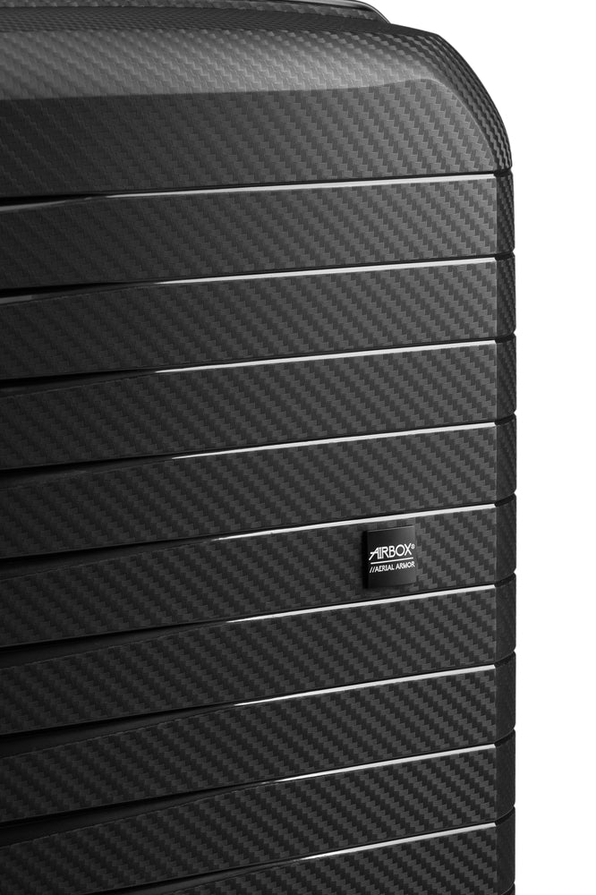Epic AirBox sett med harde trillekofferter 55+66+74 cm Svart-Harde kofferter-BagBrokers