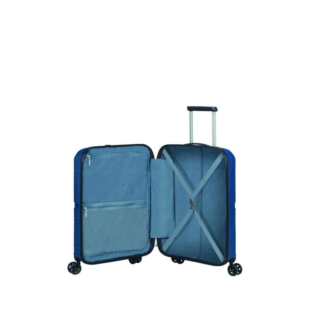 American Tourister Airconic kabin koffert med 4 hjul 55 cm Midnight Navy-Harde kofferter-BagBrokers