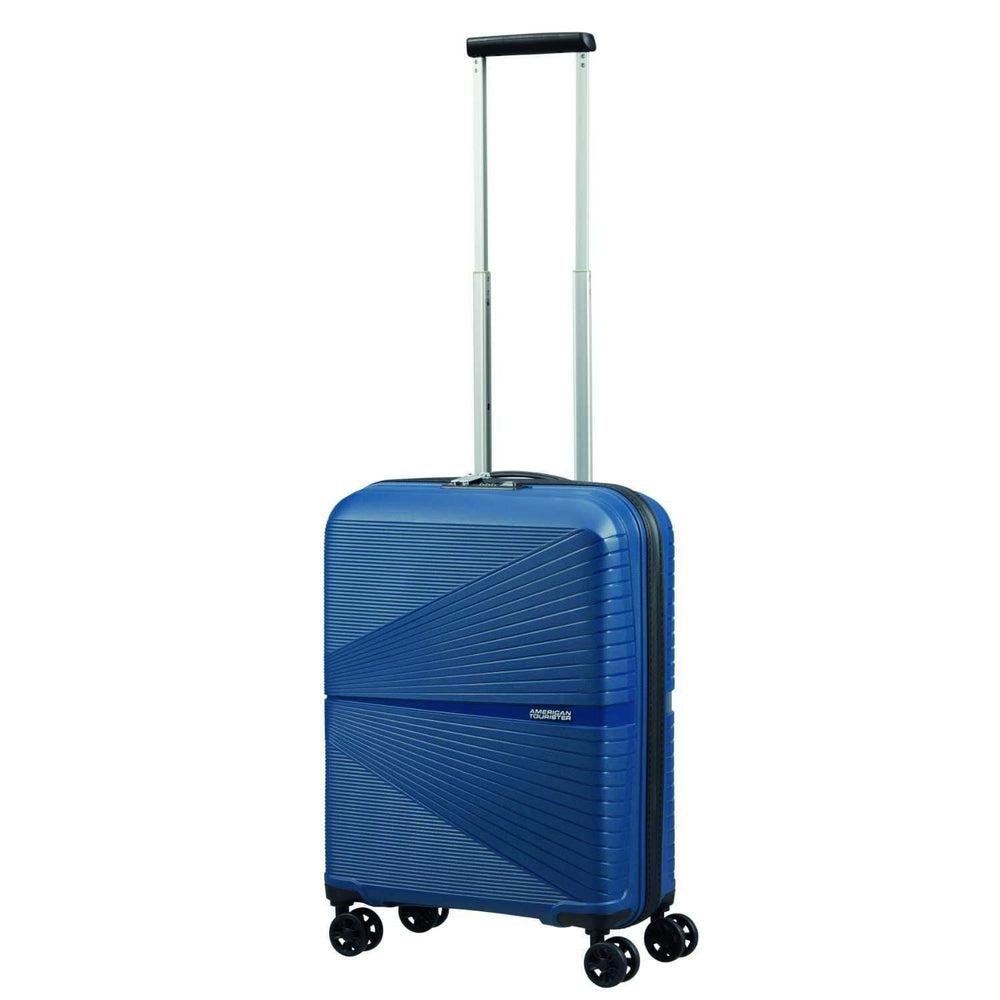 American Tourister Airconic kabin koffert med 4 hjul 55 cm Midnight Navy-Harde kofferter-BagBrokers