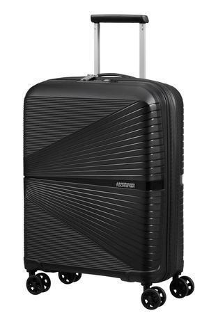 American Tourister Airconic kabin koffert med 4 hjul 55 cm Svart-Harde kofferter-BagBrokers