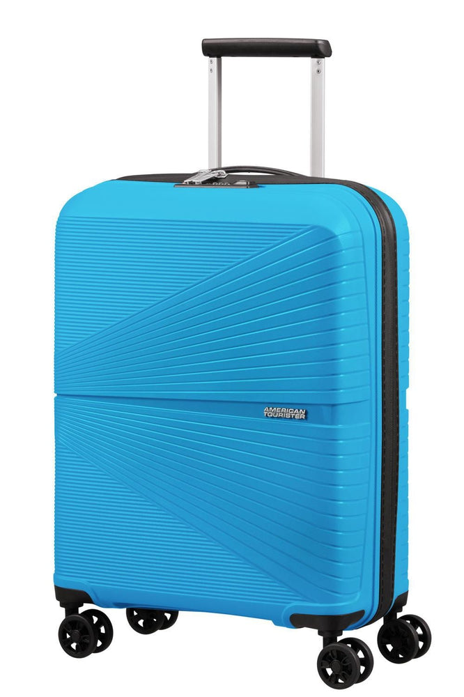 American Tourister Airconic kabinkoffert med 4 hjul 55 cm Sporty blue-Harde kofferter-BagBrokers