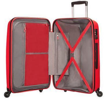 Harde kofferter-American Tourister. Bon Air, hard 66 cm medium koffert Rød.-BagBrokers