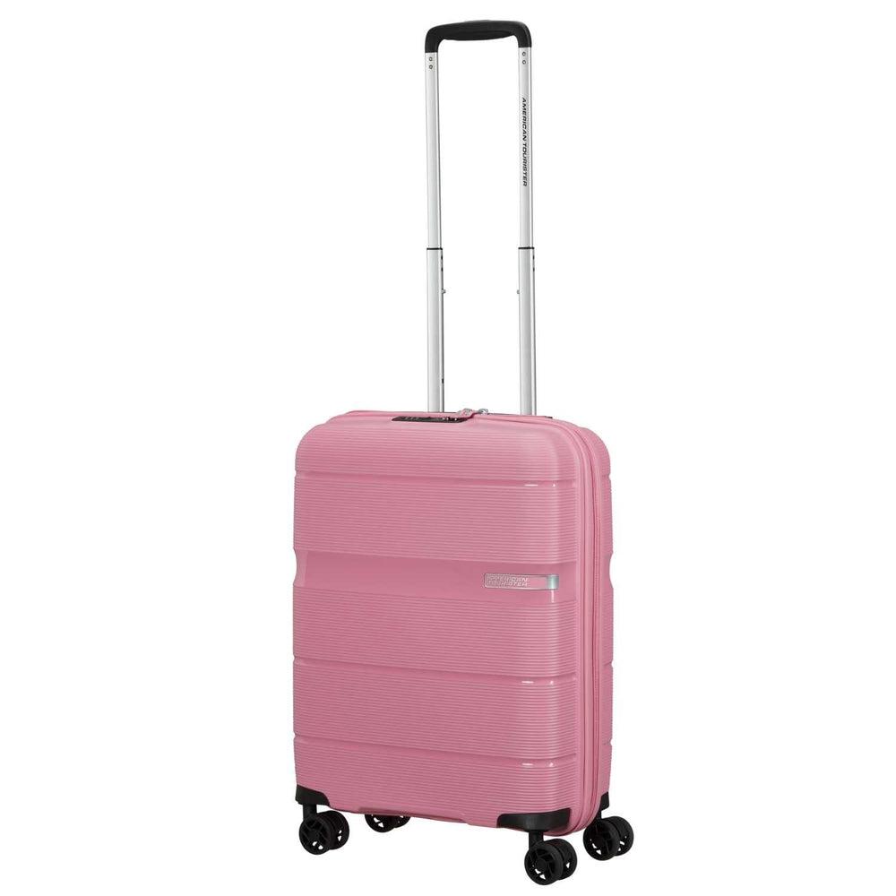 American Tourister LINEX koffert med 4 hjul 55 cm Watermelon Pink-Harde kofferter-BagBrokers