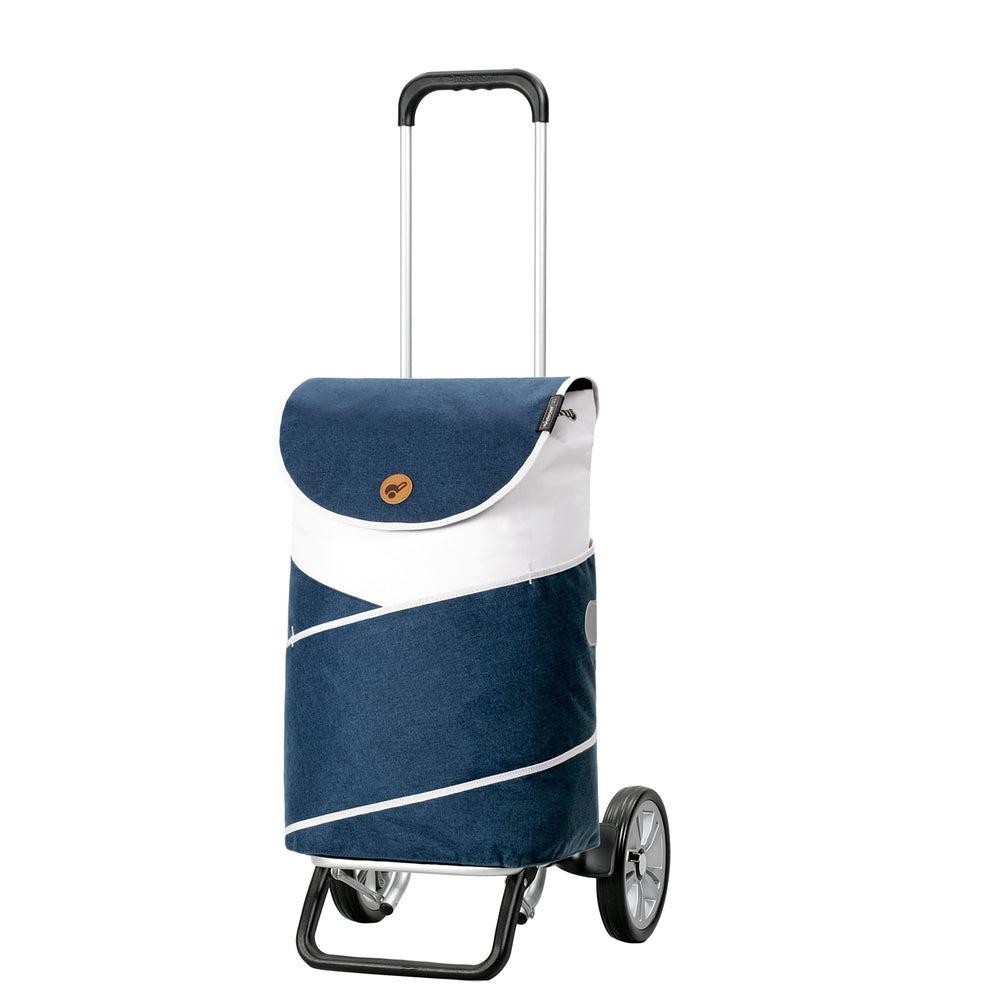 Andersen Shopper Alu star Trillebag JARL Blue 46 Liter-Bagger-BagBrokers