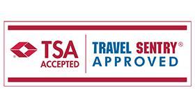 Benzi TSA hengelås Svart-Lås-BagBrokers