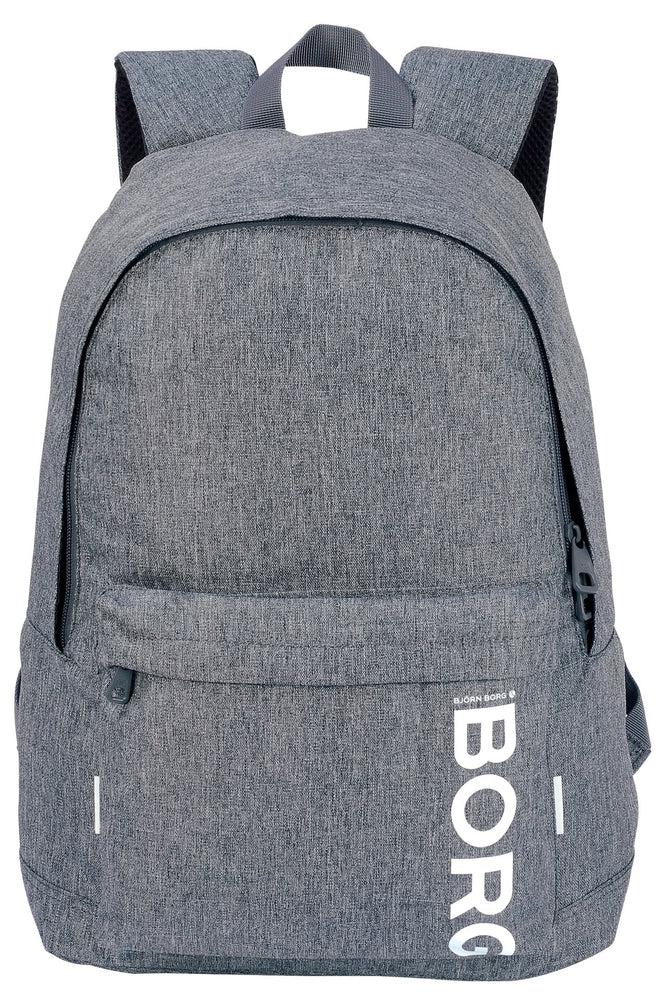 Bjørn Borg Core 8049 Street ryggsekk 26 L Grey Melange-Ryggsekker-BagBrokers
