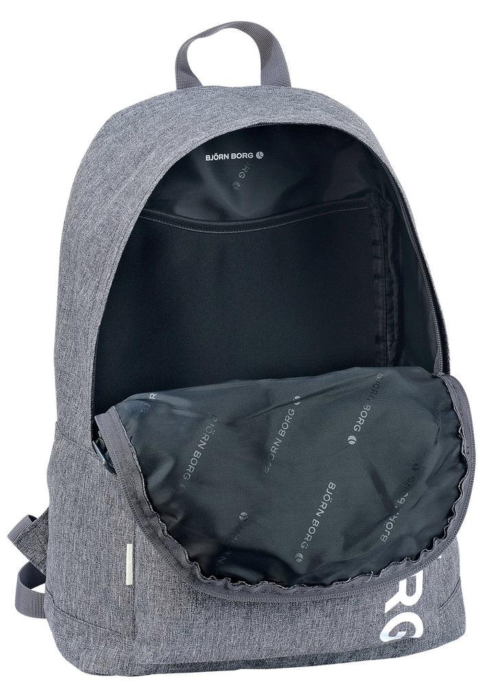 Bjørn Borg Core 8049 Street ryggsekk 26 L Grey Melange-Ryggsekker-BagBrokers