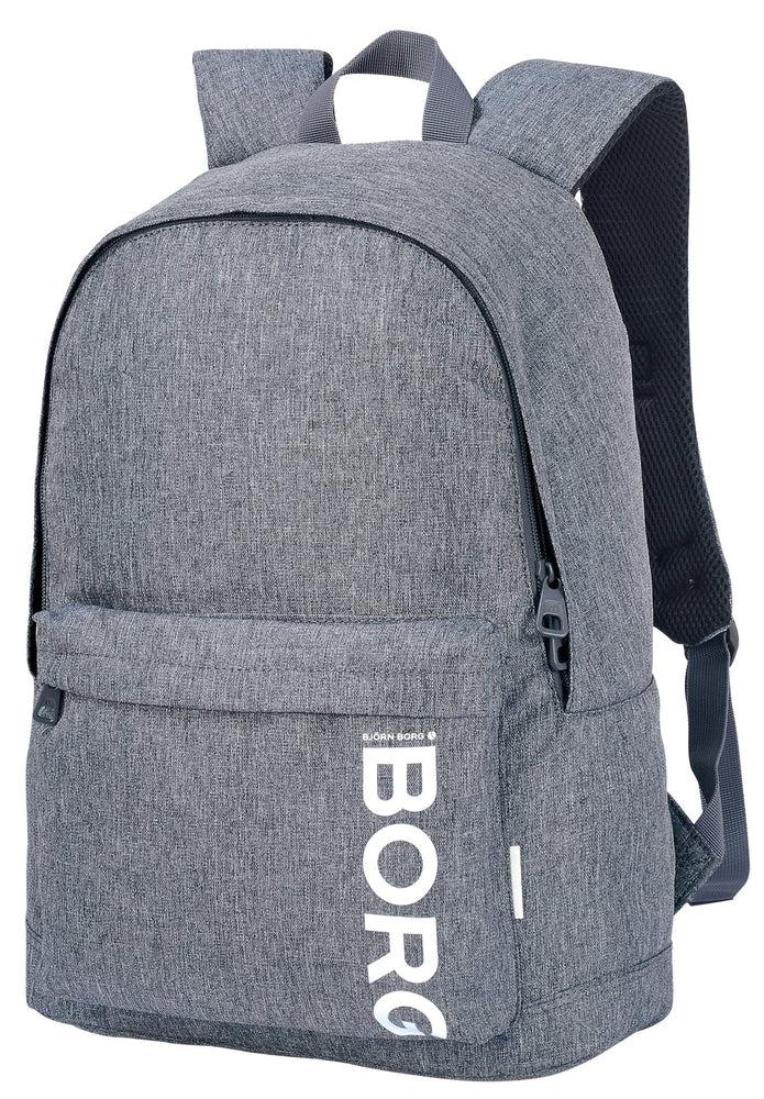 Bjørn Borg Core 8049 Street ryggsekk 26 L Grey Melange-Ryggsekker-BagBrokers