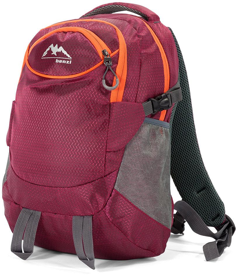 Burgunder Liten Lett Benzi Adventure Tursekk 22 Liter-Ryggsekker-BagBrokers