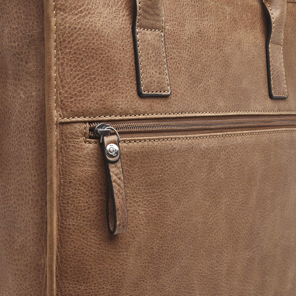 Castelijn & Beerens Carisma Pc shopper 15,6" RFID Cognac-Veske-BagBrokers