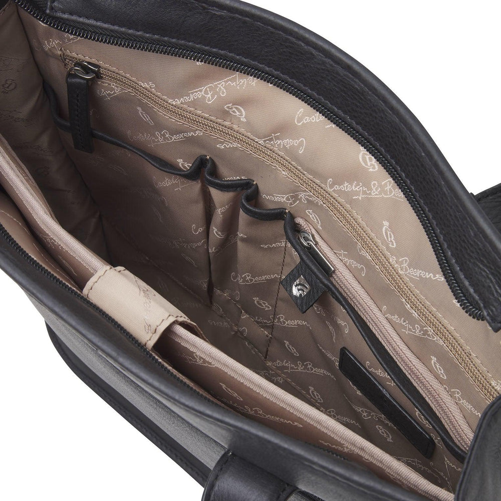 Castelijn & Beerens Carisma Pc shopper 15,6" RFID Svart-Veske-BagBrokers