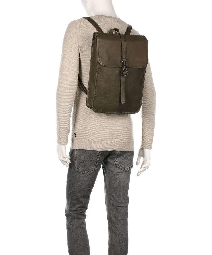 Castelijn & Beerens Carisma Ryggsekk 15,6" RFID Mørkegrønn-Ryggsekker-BagBrokers