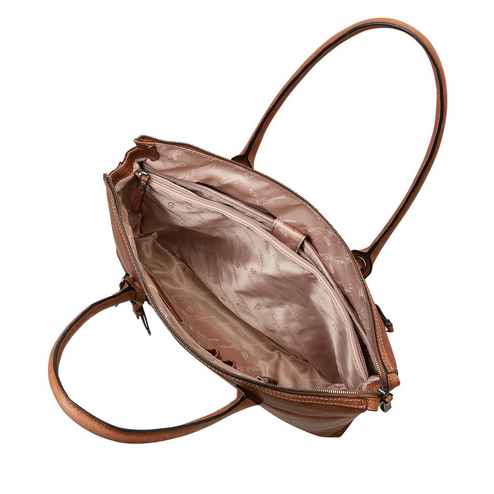 Castelijn & Beerens Carisma skulderveske 15,6" RFID Cognac-Veske-BagBrokers
