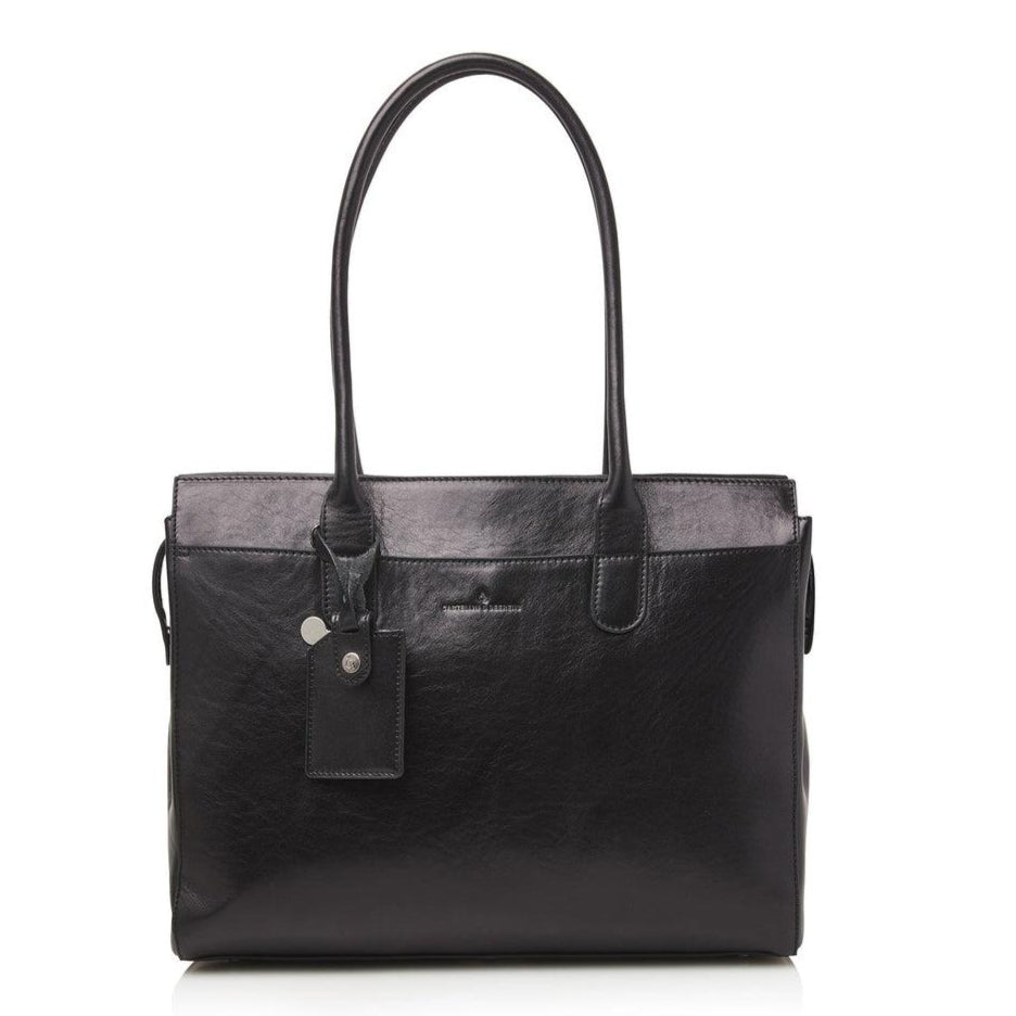 Castelijn & Beerens Ellen skulderveske 15,6" RFID Svart-Veske-BagBrokers