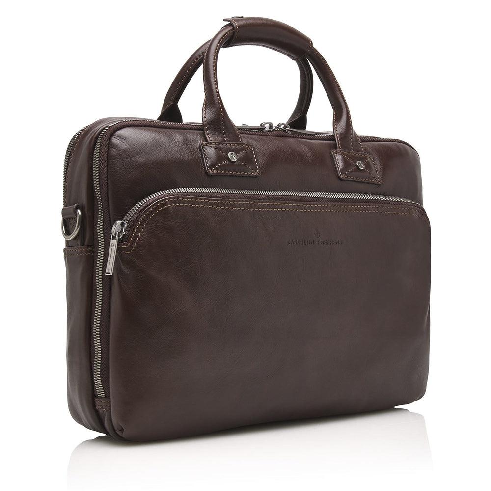 Castelijn & Beerens Firenze Pc-veske 15,6" RFID Mocca-Veske-BagBrokers