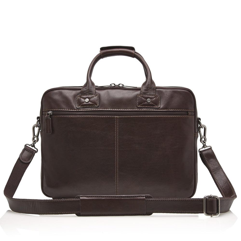 Castelijn & Beerens Firenze Pc-veske 15,6" RFID Mocca-Veske-BagBrokers