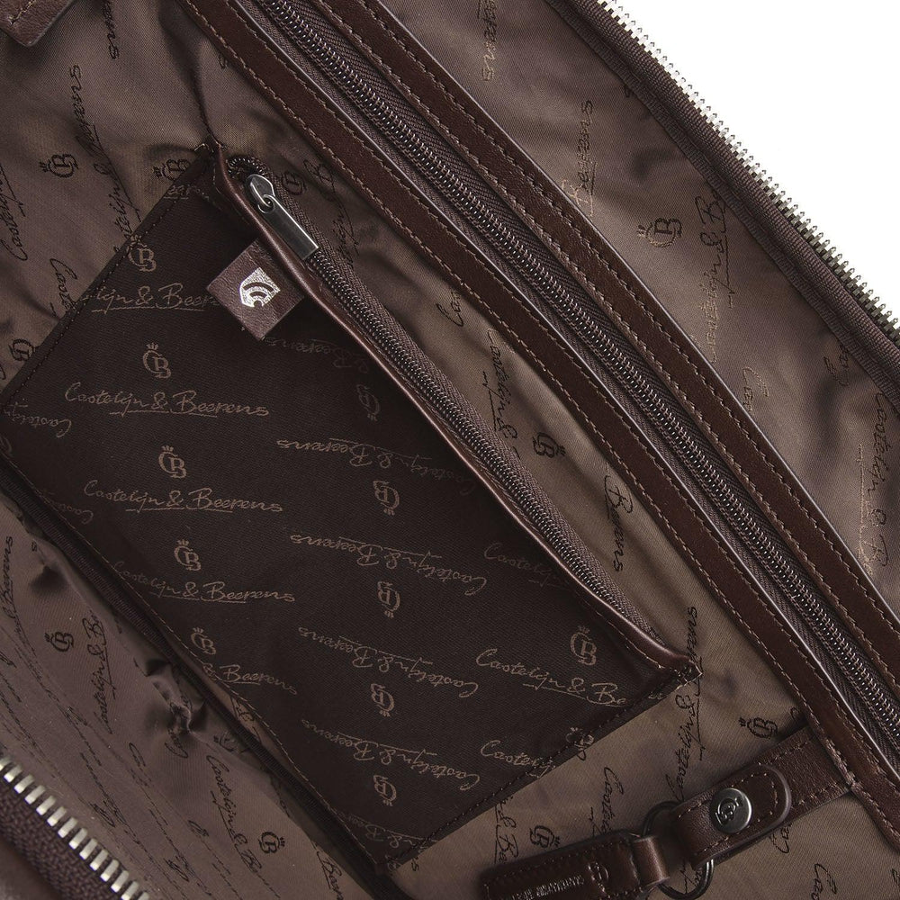 Castelijn & Beerens Firenze Pc-veske 15,6" RFID Mocca-Veske-BagBrokers