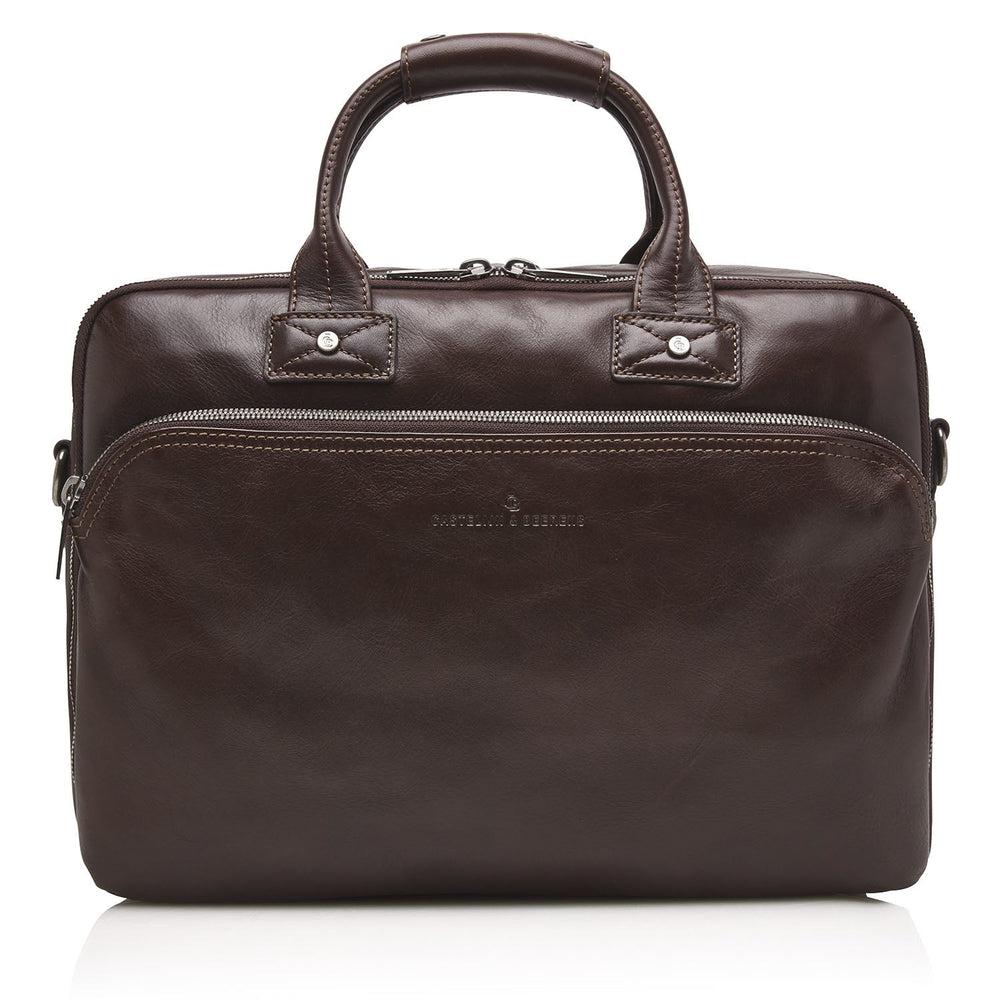 Castelijn & Beerens Firenze Pc-veske 15,6" RFID Mocca-Veske-BagBrokers