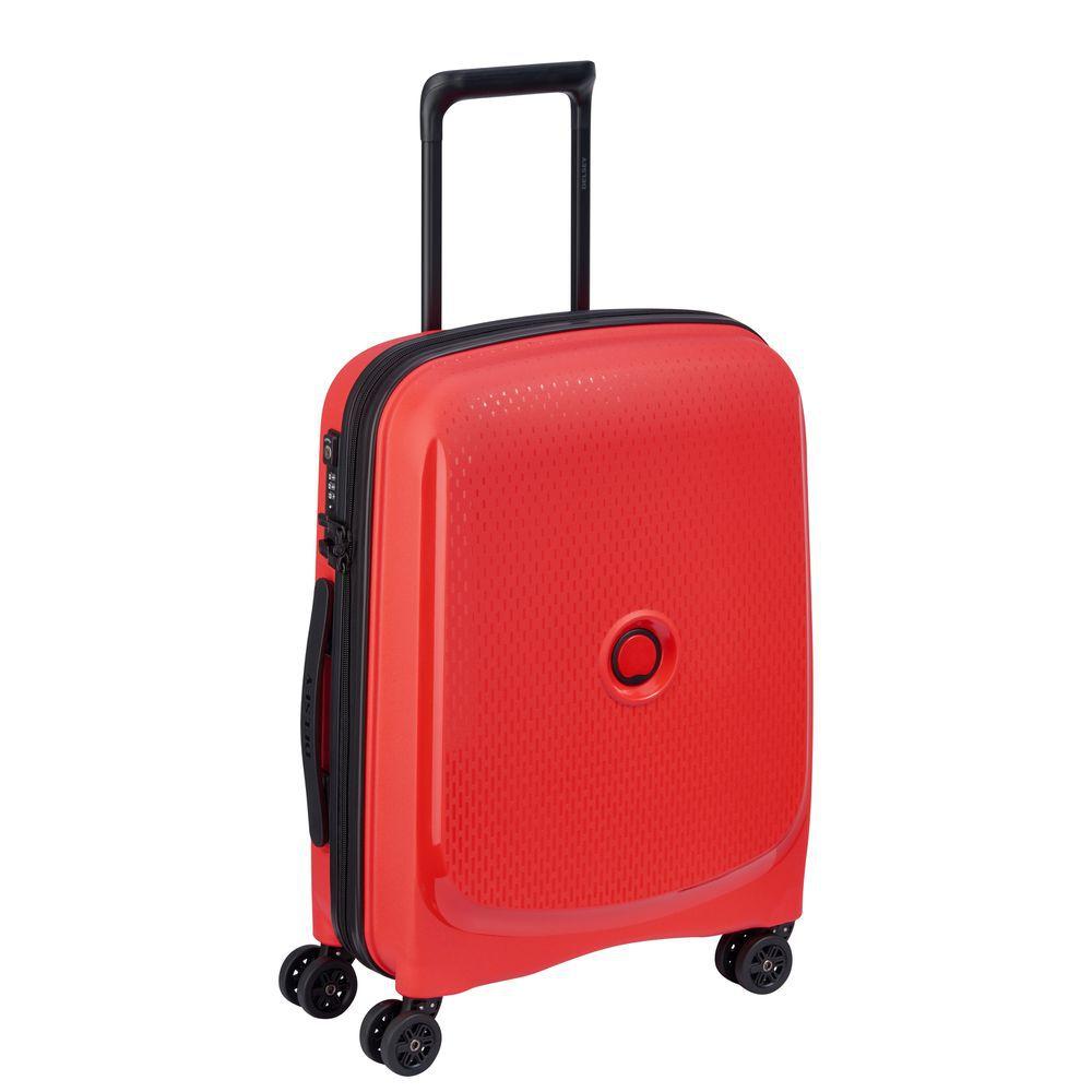 Delsey Belmont Plus Kabin Koffert 33 liter Faded Red-Harde kofferter-BagBrokers