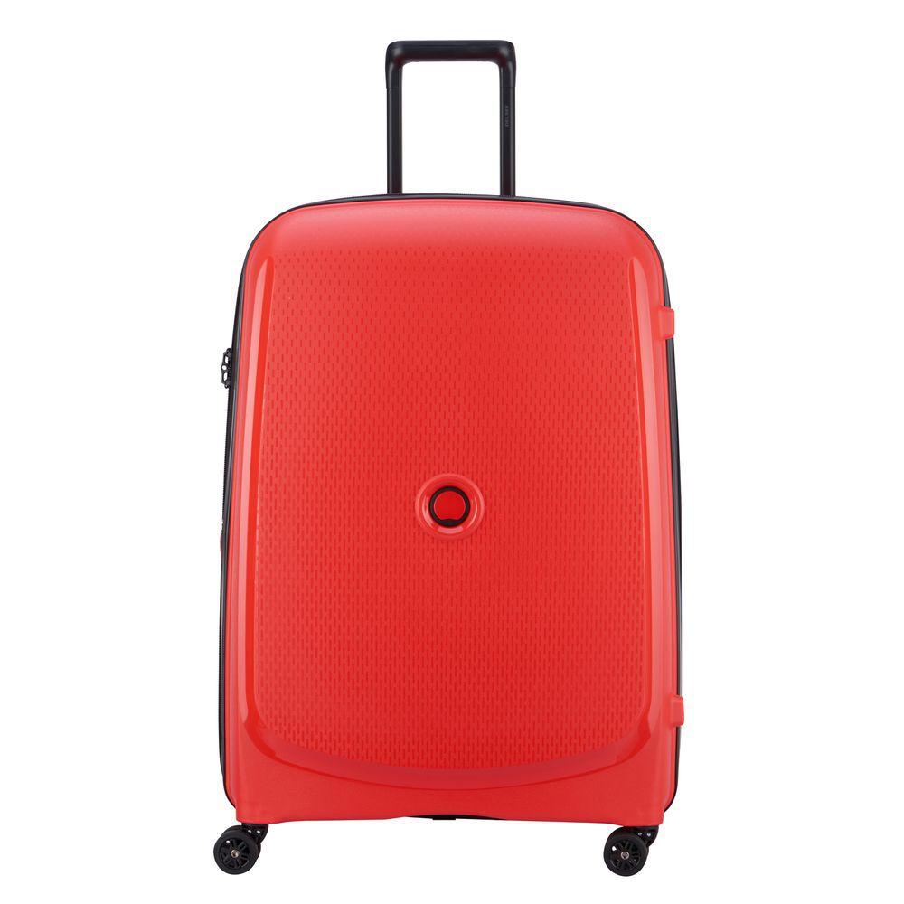 Delsey Belmont Plus Mellomstor Utvidbar Koffert 87 L Faded Red-Harde kofferter-BagBrokers