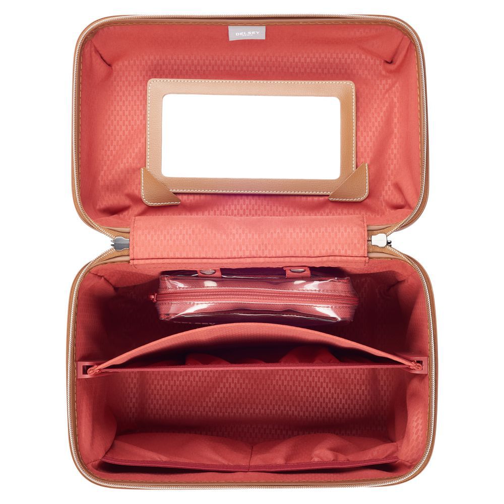 Delsey Chatelet AIR 2.0 Tote Beauty Case Chocolate-Bagger-BagBrokers