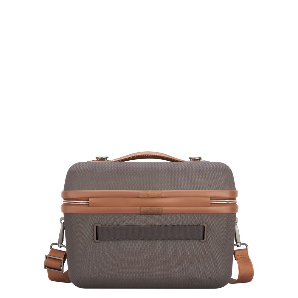 Delsey Chatelet AIR 2.0 Tote Beauty Case Chocolate-Bagger-BagBrokers