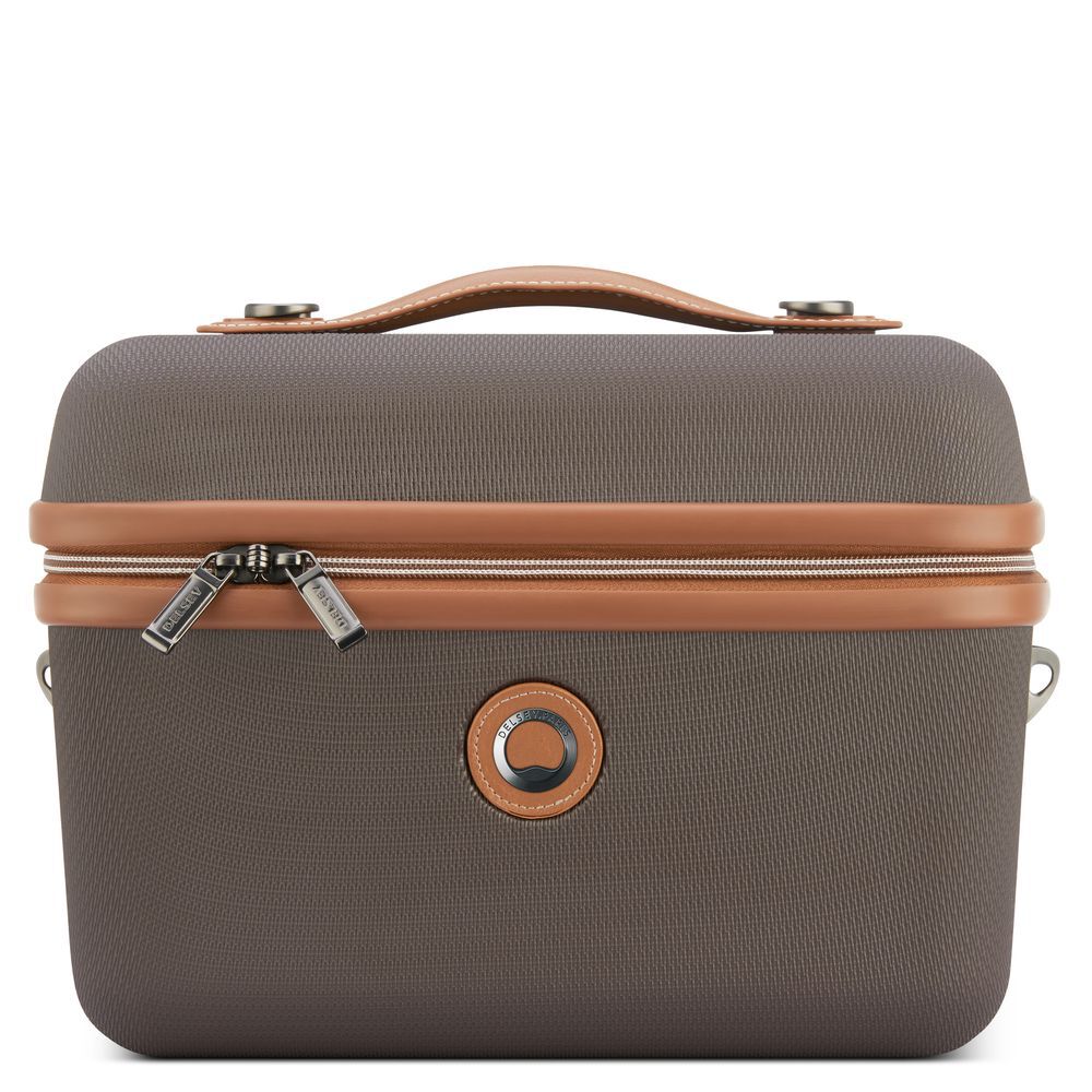 Delsey Chatelet AIR 2.0 Tote Beauty Case Chocolate-Bagger-BagBrokers