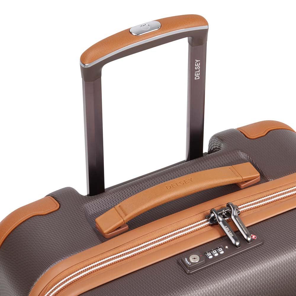 Delsey Chatelet Air 2.0 mellomstor koffert 66 cm 69 liter Brown-Harde kofferter-BagBrokers