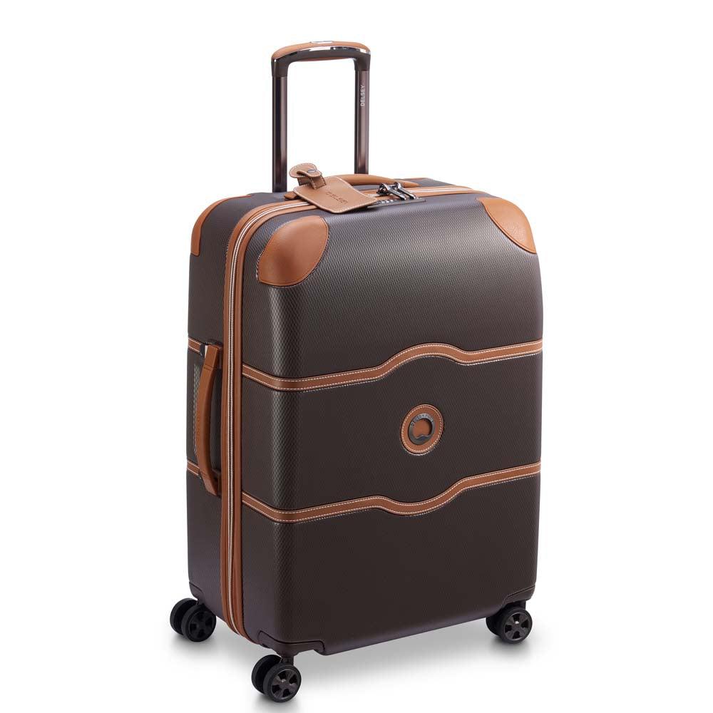 Delsey Chatelet Air 2.0 mellomstor koffert 66 cm 69 liter Brown-Harde kofferter-BagBrokers