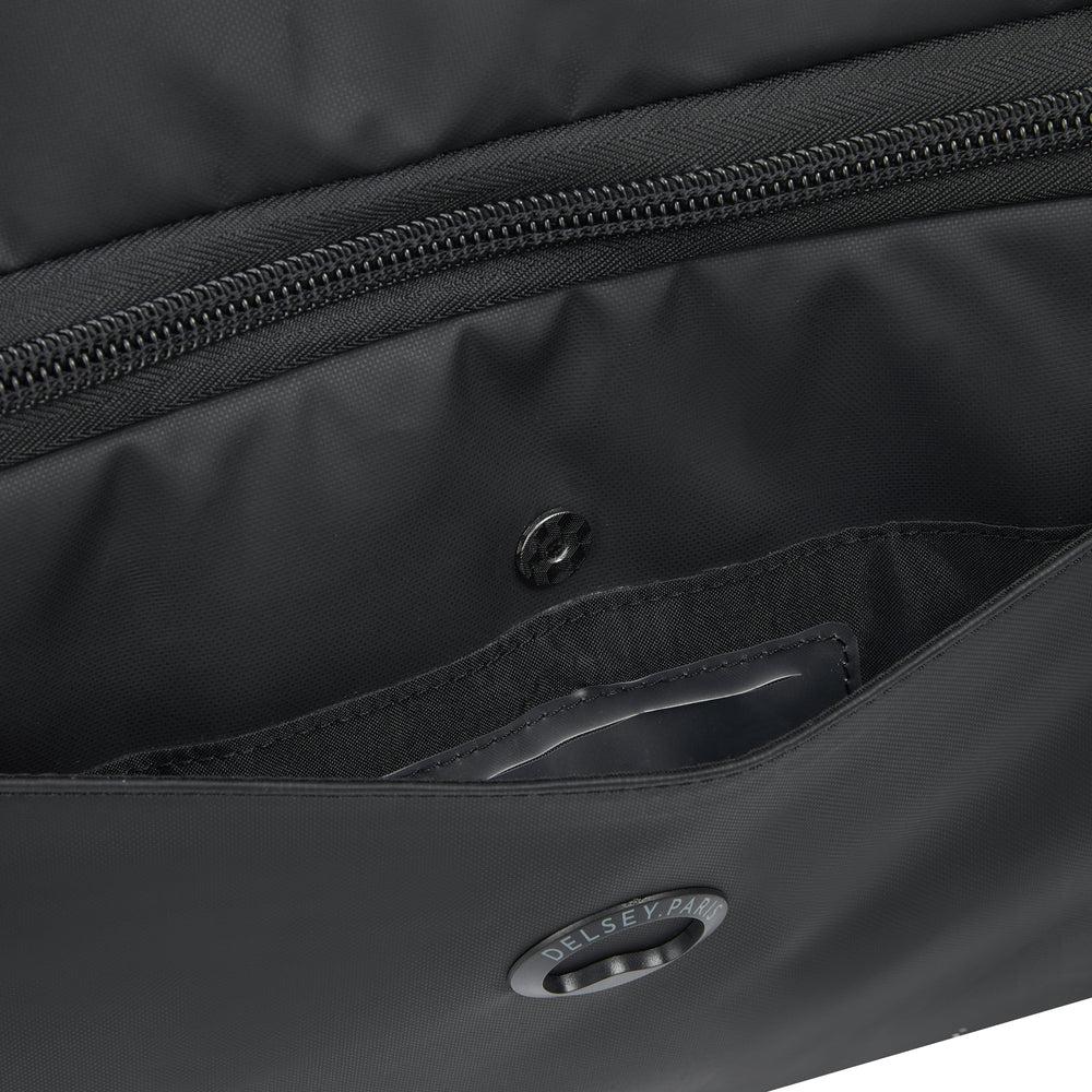 Delsey EGOA Vannavvisende Stor Wheel Duffle bag 103 liter Black-Bagger-BagBrokers