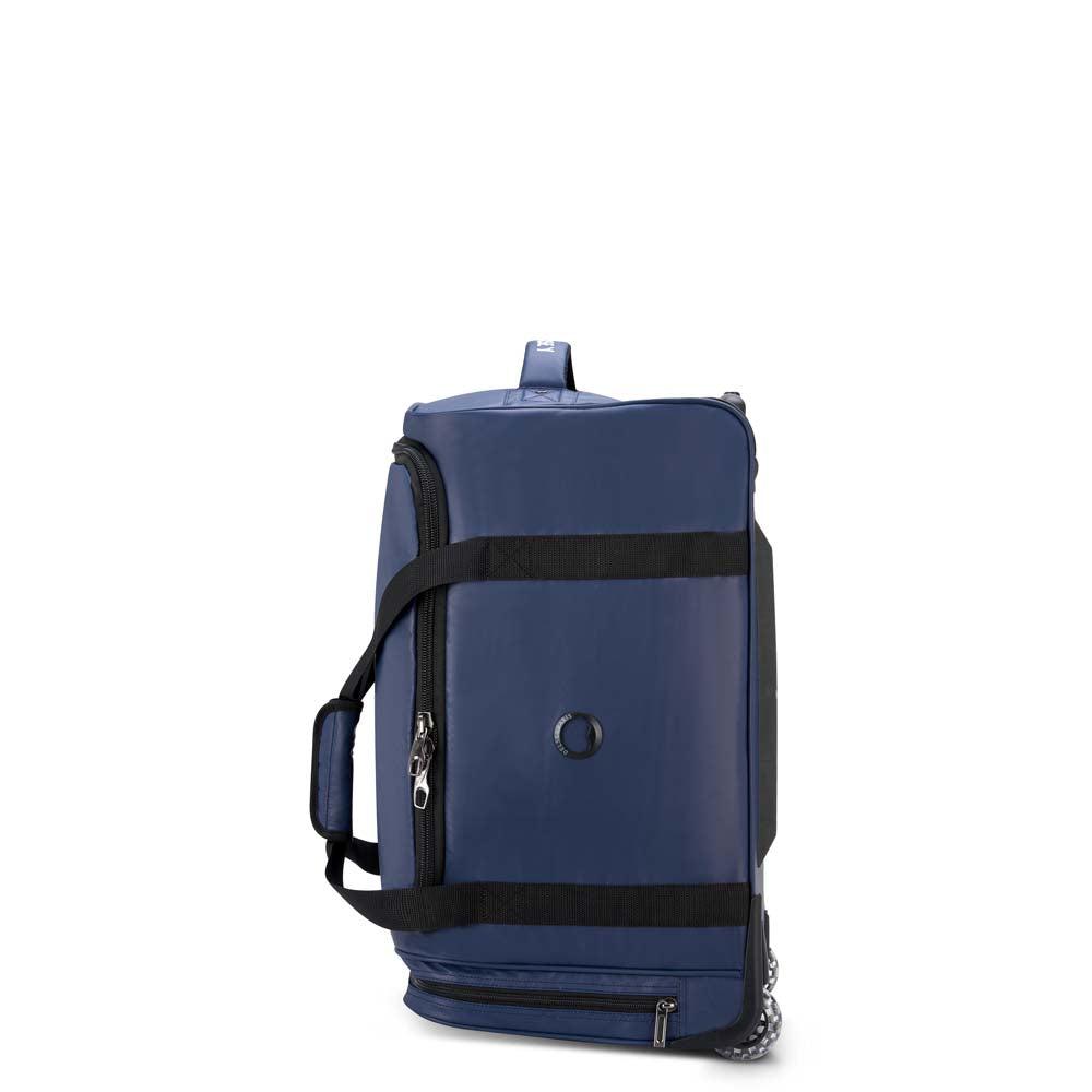 Delsey Raspail Wheel duffle kabin bag Blue-Myke kofferter-BagBrokers